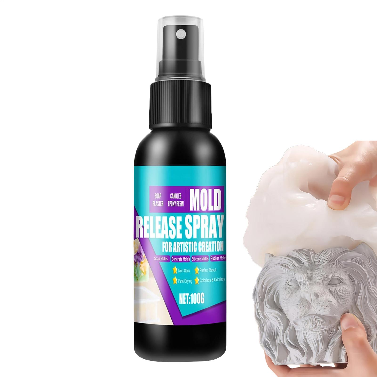 Soap Making Supplies - Spray Desmoldante 100g, Agente Antiaderente para