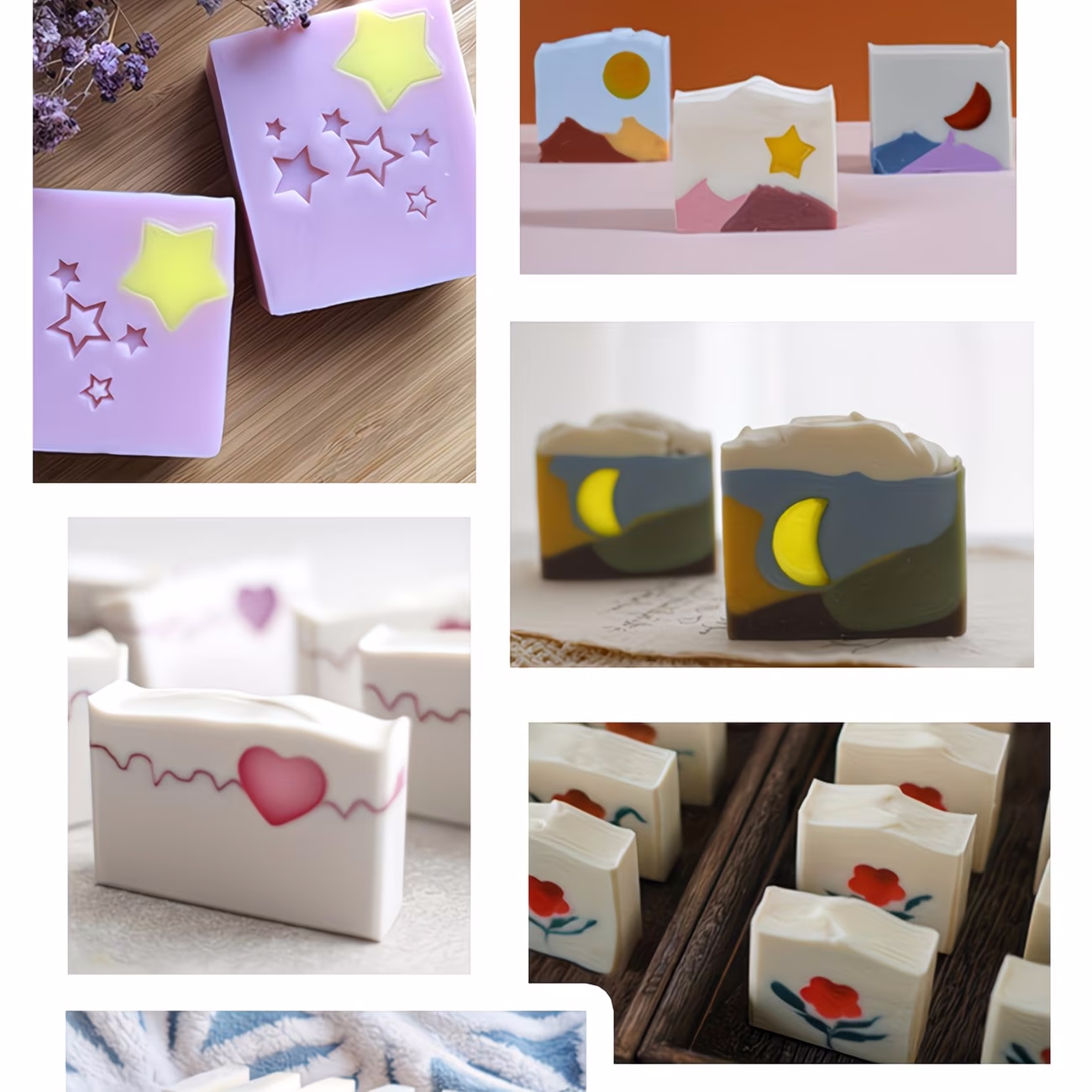 Soap Making Youtube - Molde de silicone em formato de