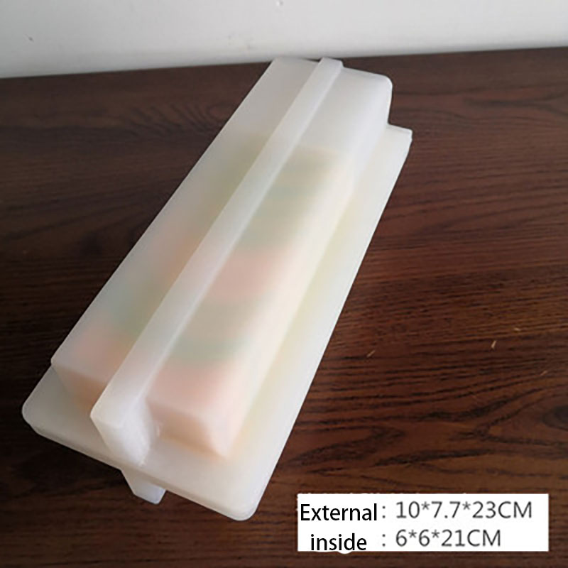Molde quadrado de silicone par - Soap Making Youtube avaliação e preço