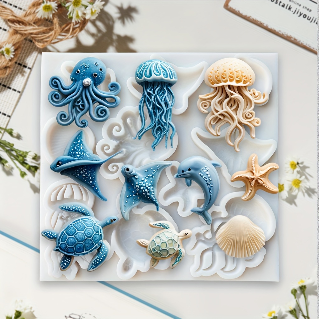 Molde de Silicone de Animais M - Soap Making Lye avaliação e preço