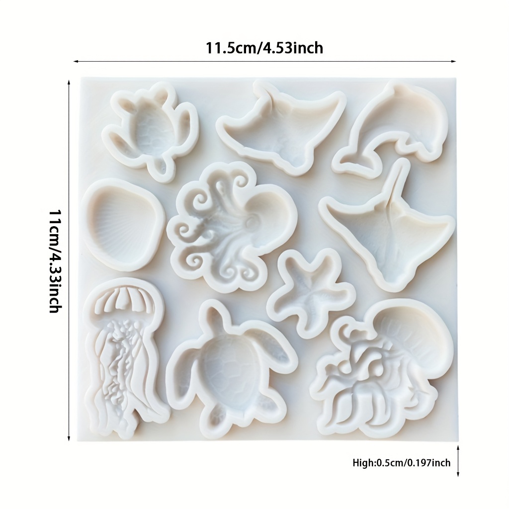 Molde de Silicone de Animais M - Soap Making Lye avaliação e preço