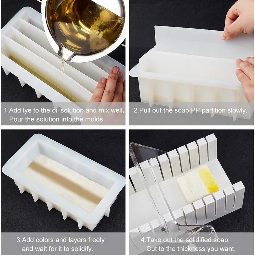 Molde de sabão de silicone 42o - Soap Making Lye avaliação e preço