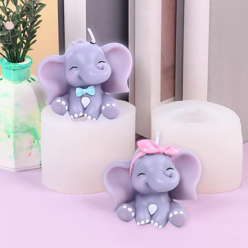 Molde de Silicone 3D de Elefan - Soap Making Lye avaliação e preço
