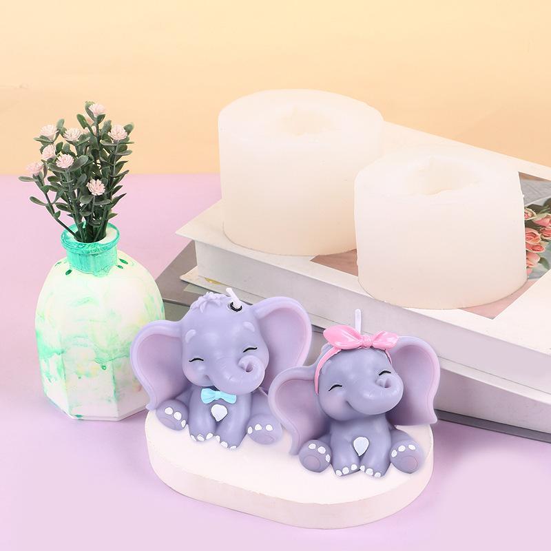 Molde de Silicone 3D de Elefan - Soap Making Lye avaliação e preço