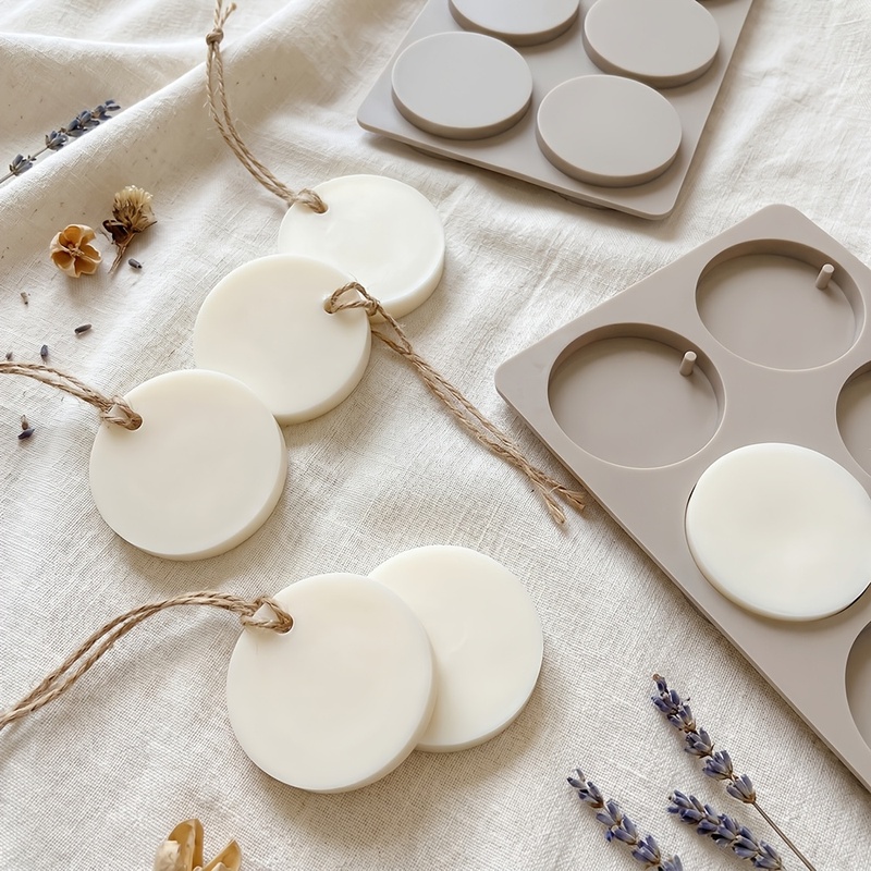 Molde de Silicone Redondo com  - Soap Making Lye avaliação e preço