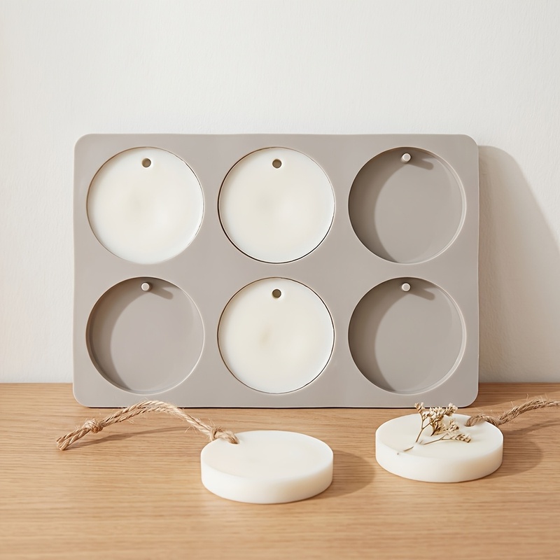 Molde de Silicone Redondo com  - Soap Making Lye avaliação e preço
