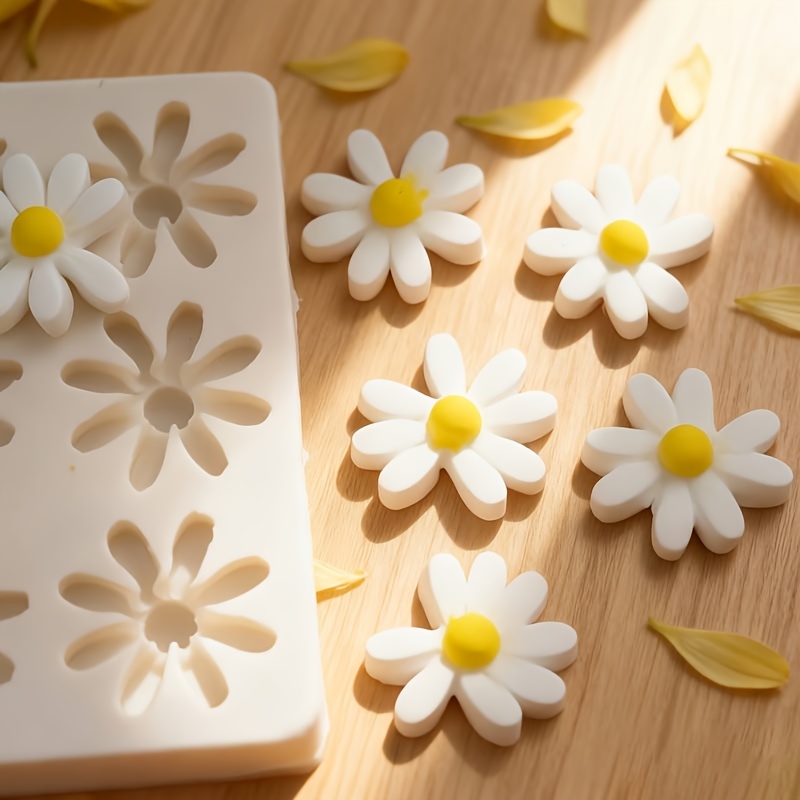 Molde de Silicone 3D Margarida - Soap Making Lye avaliação e preço