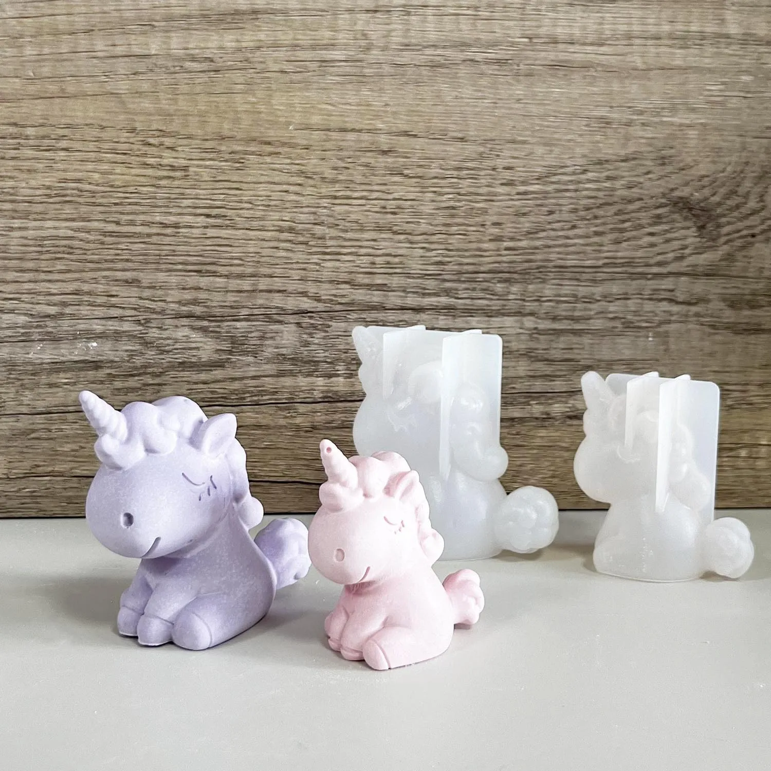 3d geométrico silicone unicórn - Soap Making Lye avaliação e preço