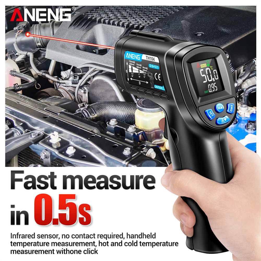ANENG -50 ~ 550 ℃   Termômetro - Soap Making Thermometer avaliação e preço