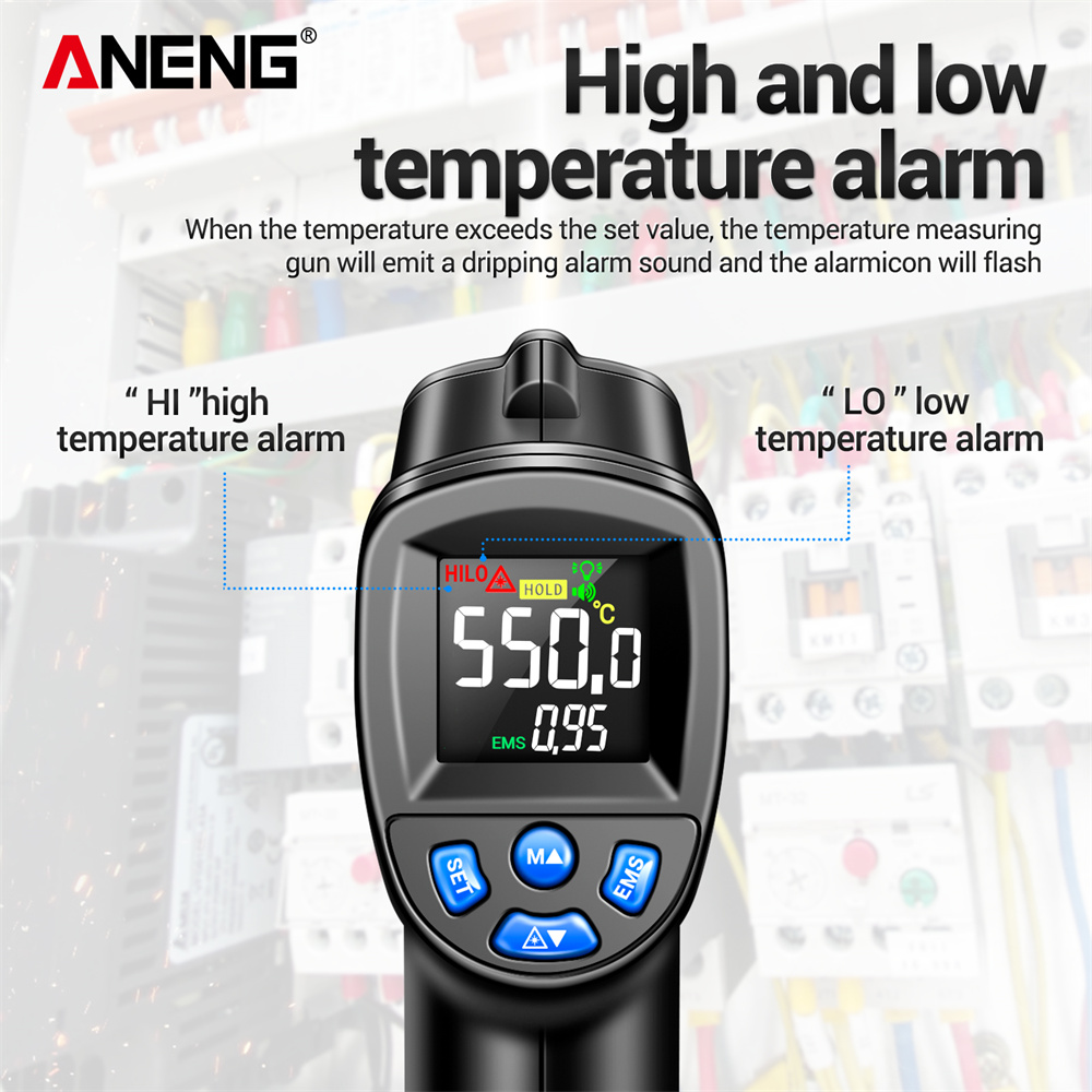 ANENG -50 ~ 550 ℃   Termômetro - Soap Making Thermometer avaliação e preço