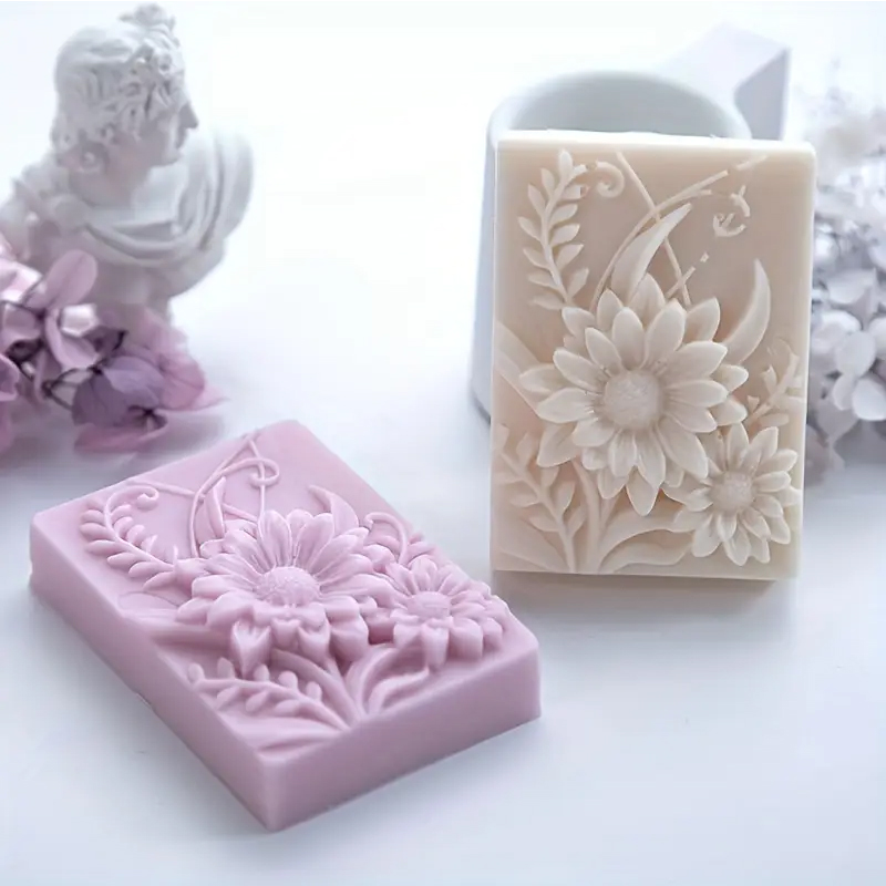 Molde de silicone quadrado de  - Soap Making Lye avaliação e preço