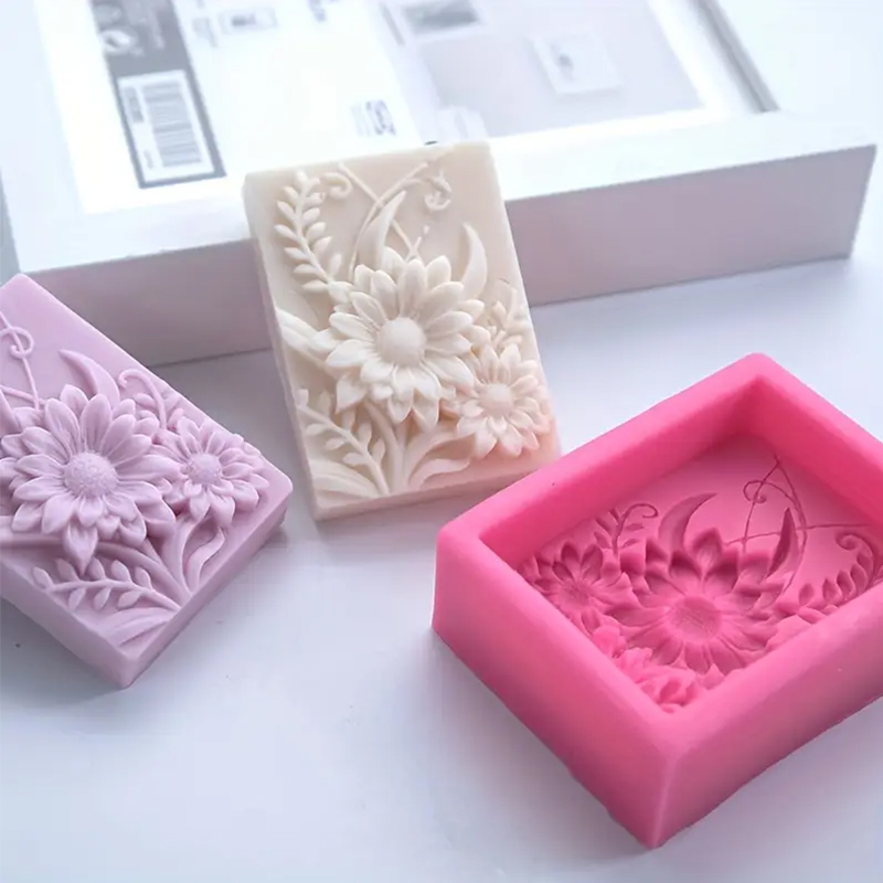 Molde de silicone quadrado de  - Soap Making Lye avaliação e preço