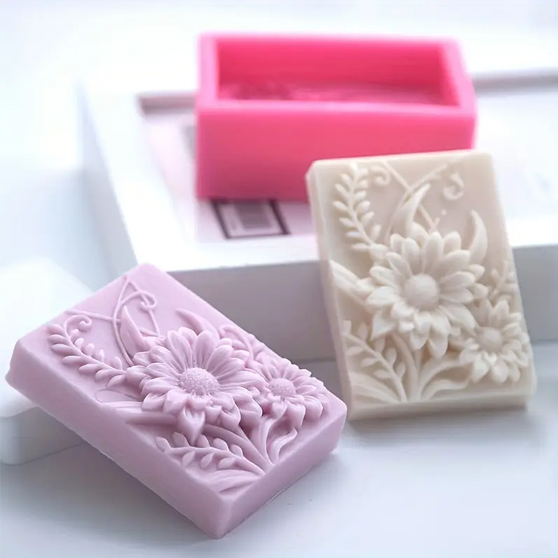 Molde de silicone quadrado de  - Soap Making Lye avaliação e preço