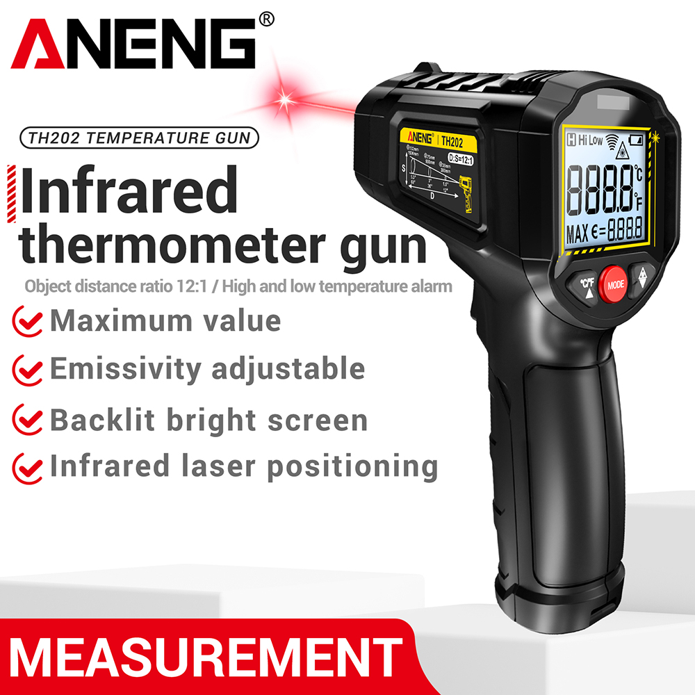ANENG Termômetro Digital Infra - Soap Making Thermometer avaliação e preço