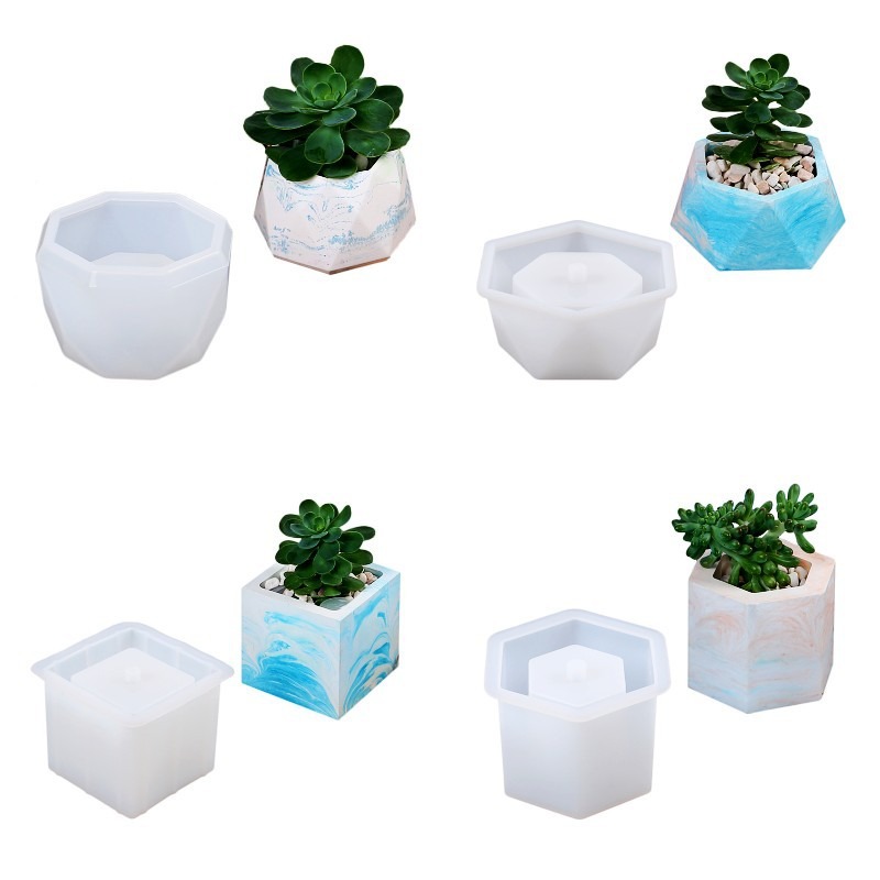 Suculenta vaso de flores molde - Soap Making Pot avaliação e preço