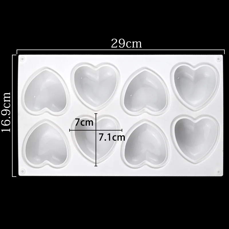 Amor coração silicone sabão mo - Soap Making Supplies avaliação e preço