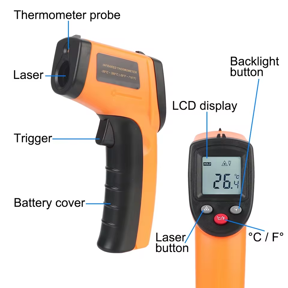 Novo Termômetro Digital Infrav - Soap Making Thermometer avaliação e preço
