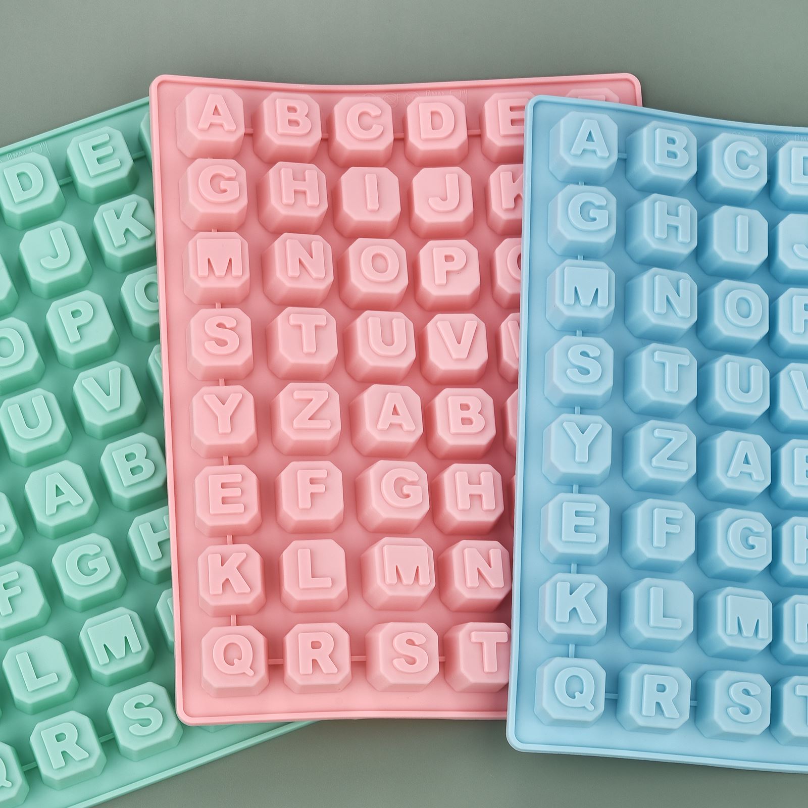 Molde de silicone com 48 letra - Soap Making Supplies avaliação e preço