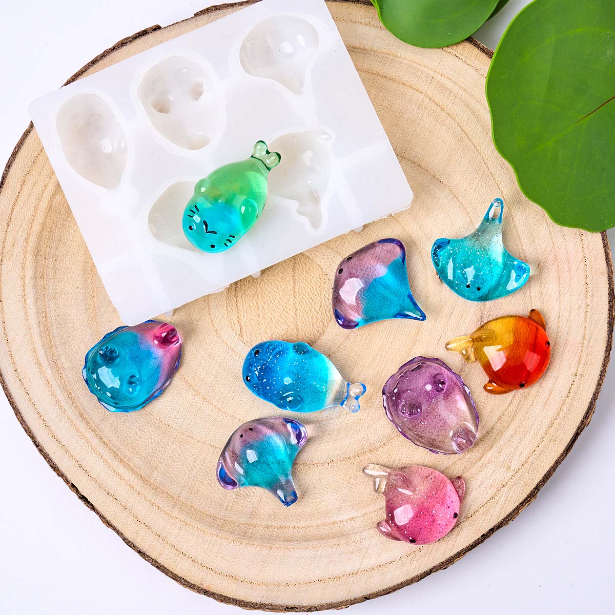 Molde de Silicone 3D de Raia M - Soap Making Supplies avaliação e preço