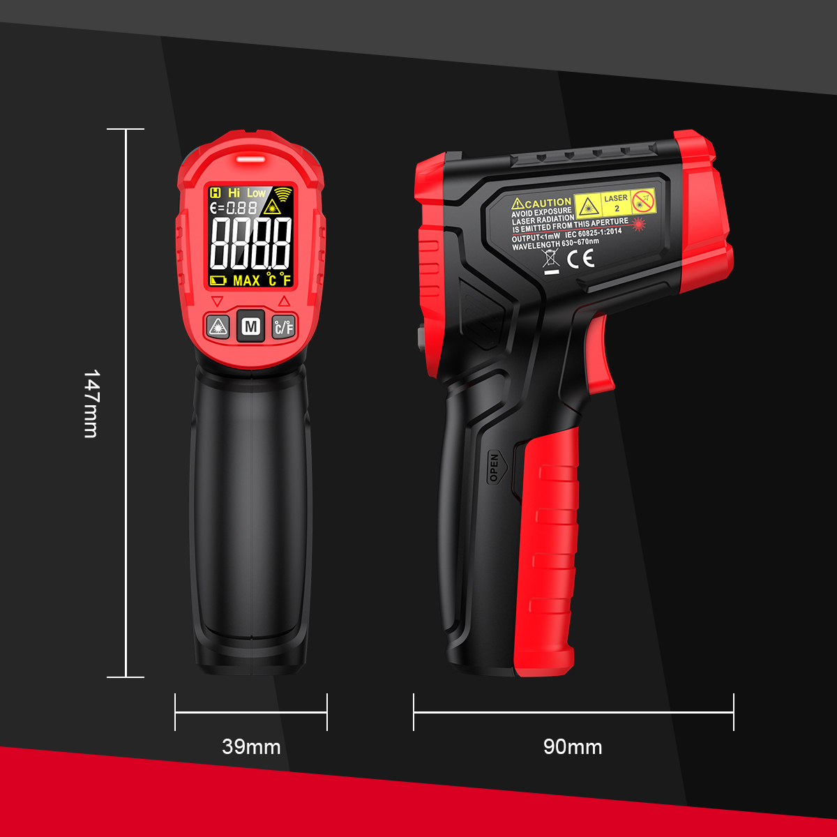 Habotest ht641 termômetro infr - Soap Making Thermometer avaliação e preço
