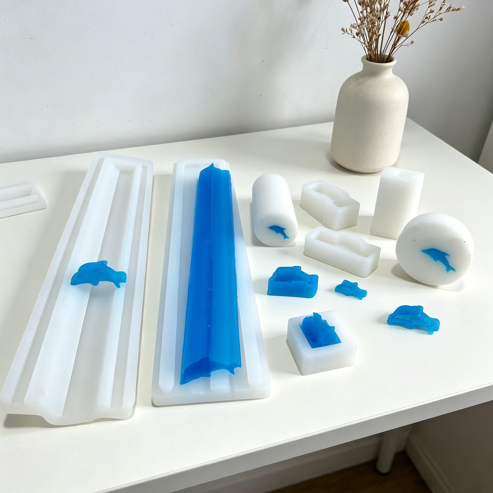 1 Conjunto de Molde de Silicon - Soap Making Youtube avaliação e preço