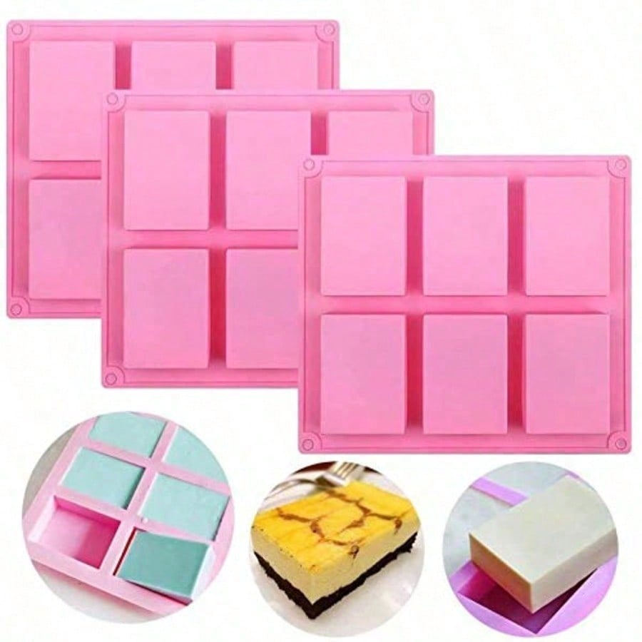 Pacote com 1-2 Moldes de Silic - Soap Making Supplies avaliação e preço